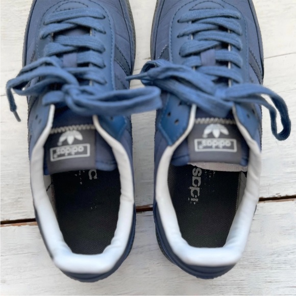 Adidas SAMBA OG Nylon Mens 7 /Womens 8.5 Preloved Ink Blue Sneakers Shoes IG6169 - Picture 10 of 13
